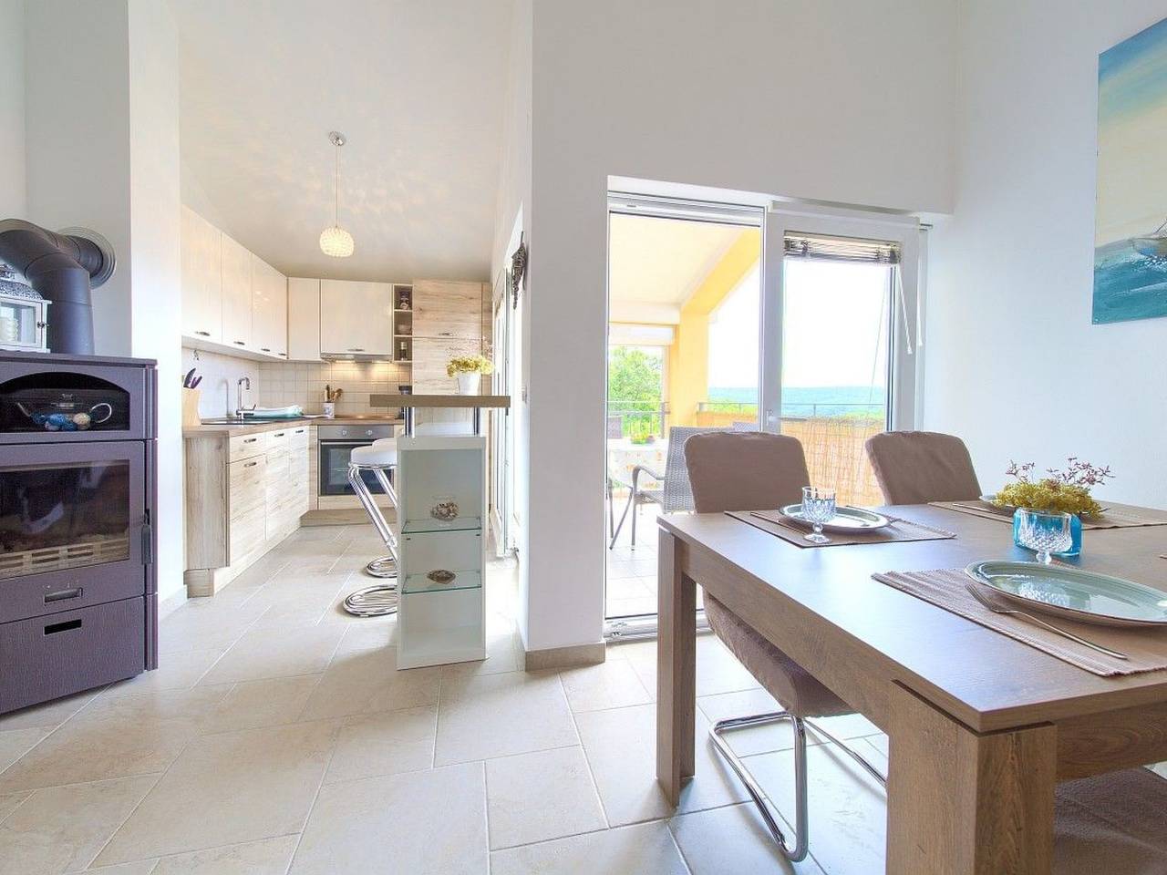 Ganze Wohnung, Sabina in Soline, Krk