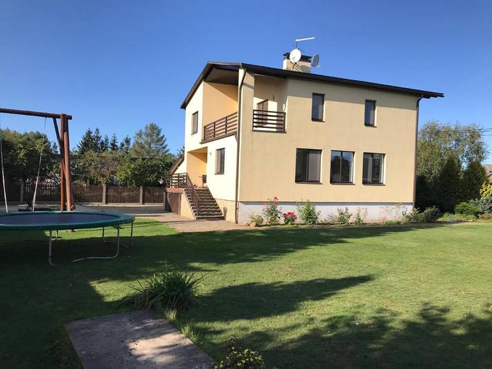 Ferienhaus für 5 Personen, mit Garten und Ausblick in Lettland