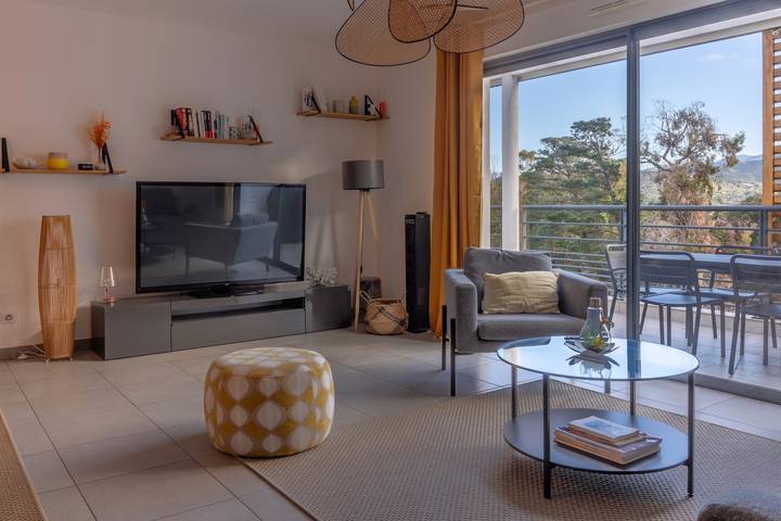 Gîte pour 6 personnes, avec terrasse à Coti-Chiavari - 4