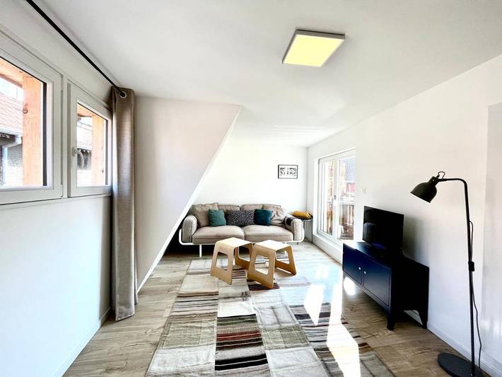 Gîte pour 4 personnes, avec Balcon ainsi que Terrasse et Vue dans Office De Tourisme De Ribeauville