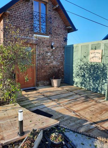 Gîte pour 2 personnes, avec jardin en Seine-Maritime