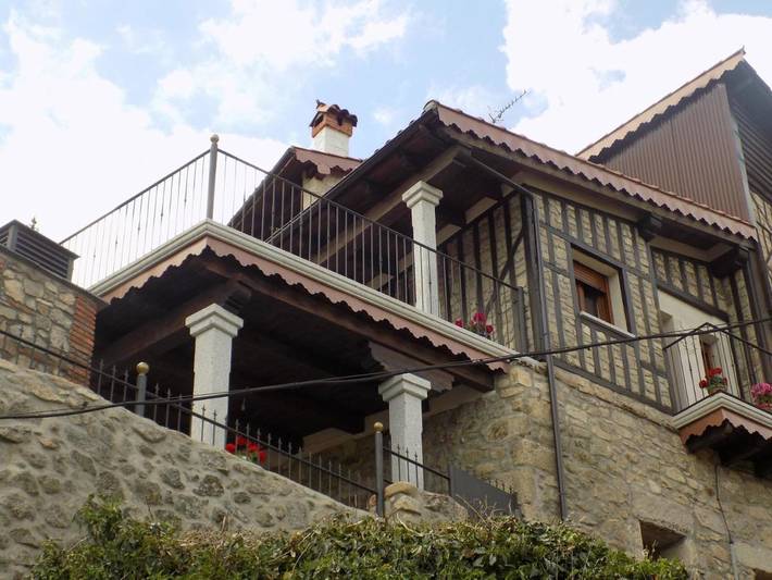 Casa rural para 8 personas, con jardín y vistas en Sierra de Francia