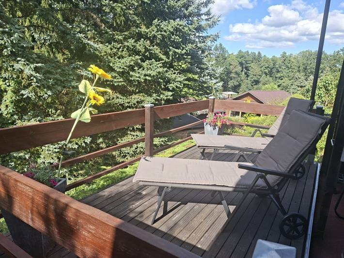 Ferienhaus für 3 Personen, mit Garten und Terrasse sowie Sauna in Brandenburg - 2