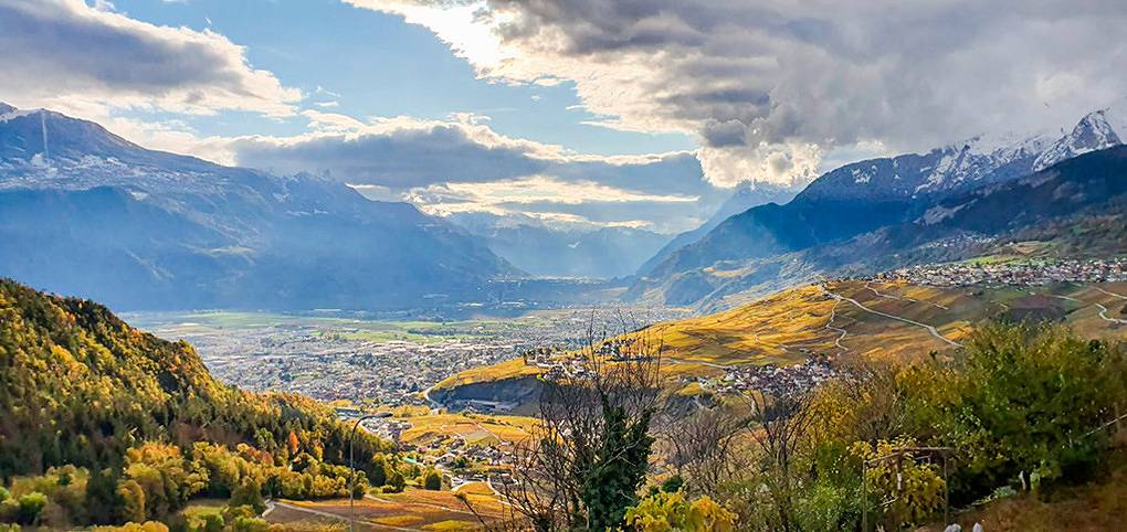 Appartement de vacances entier, Appartement de vacances pour 2 personnes avec vue in Savièse, Région de Sion-Sierre