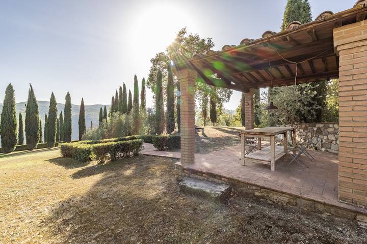 Location de vacances pour 6 personnes, avec balcon, animaux acceptés à Radda in Chianti - 3