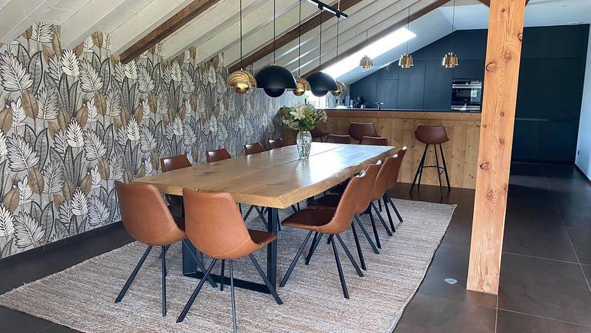 Gîte pour 10 personnes, avec terrasse ainsi que jardin et sauna à Lamoura - 3