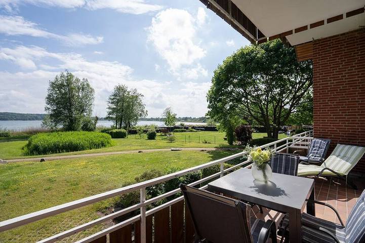 Ferienwohnung für 2 Personen, mit Balkon und Sauna, mit Haustier in Pönitz am See