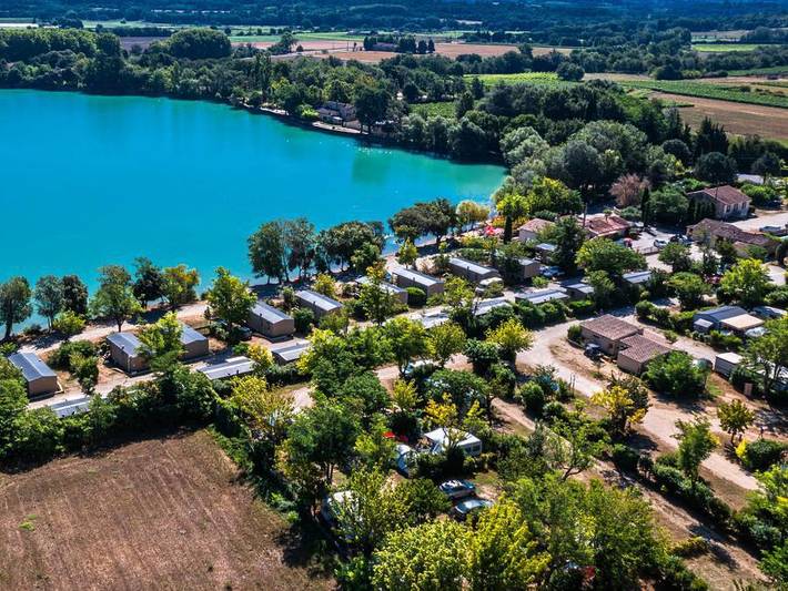 Campasun Etang De La Bonde - Stacaravan 2 personen - Key westotel - 20 m² - 1 kamer in Etang de la Bonde, Cabrières-d'Aigues