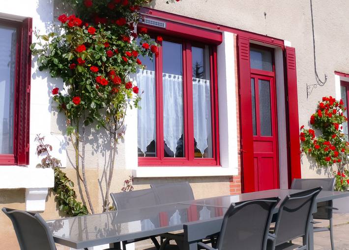 Gîte pour 11 personnes, avec Terrasse et Jardin