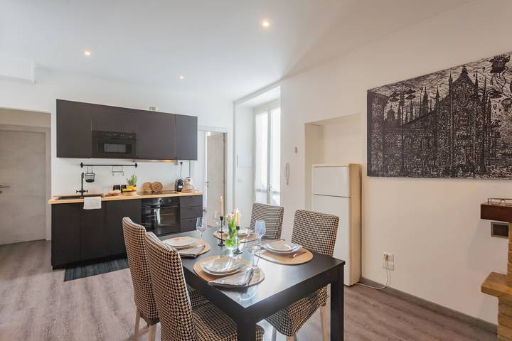 Ferienwohnung für 4 Personen, mit Balkon und Terrasse in Como