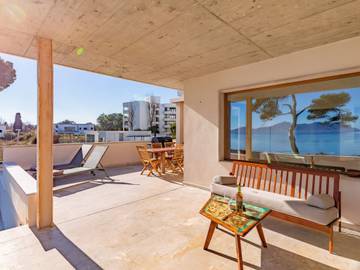 Ferienhaus in Playa del Port de Pollença, Pollença für 6 