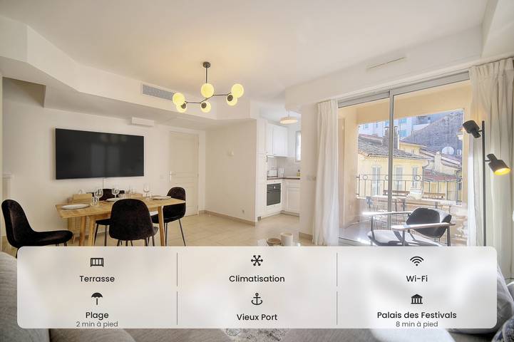 Appartement de vacances pour 4 personnes, avec Terrasse
