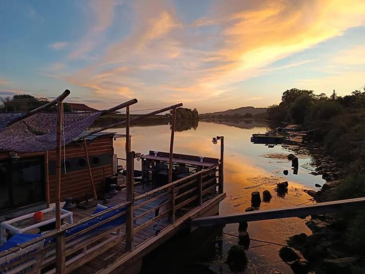 Bateau pour 4 personnes, avec vue et terrasse à Port-de-Lanne - 4