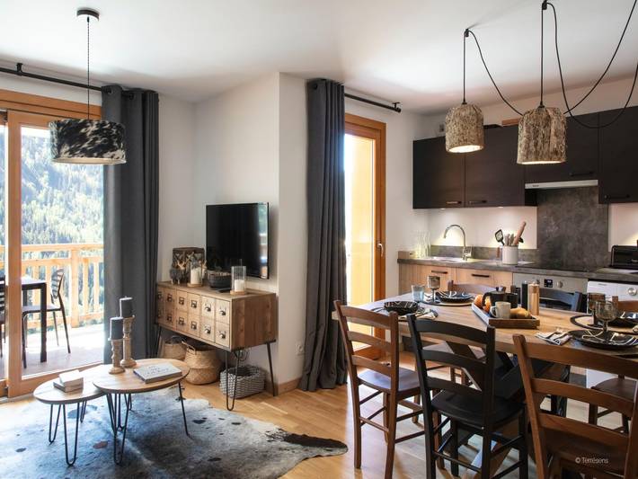 Gîte pour 6 personnes, avec balcon/terrasse et sauna, adapté aux familles à Vaujany - 4