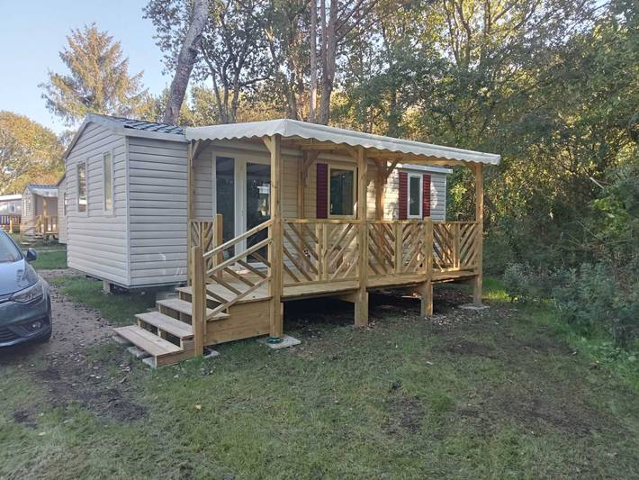 Camping pour 6 personnes, avec jardin en Loire-Atlantique