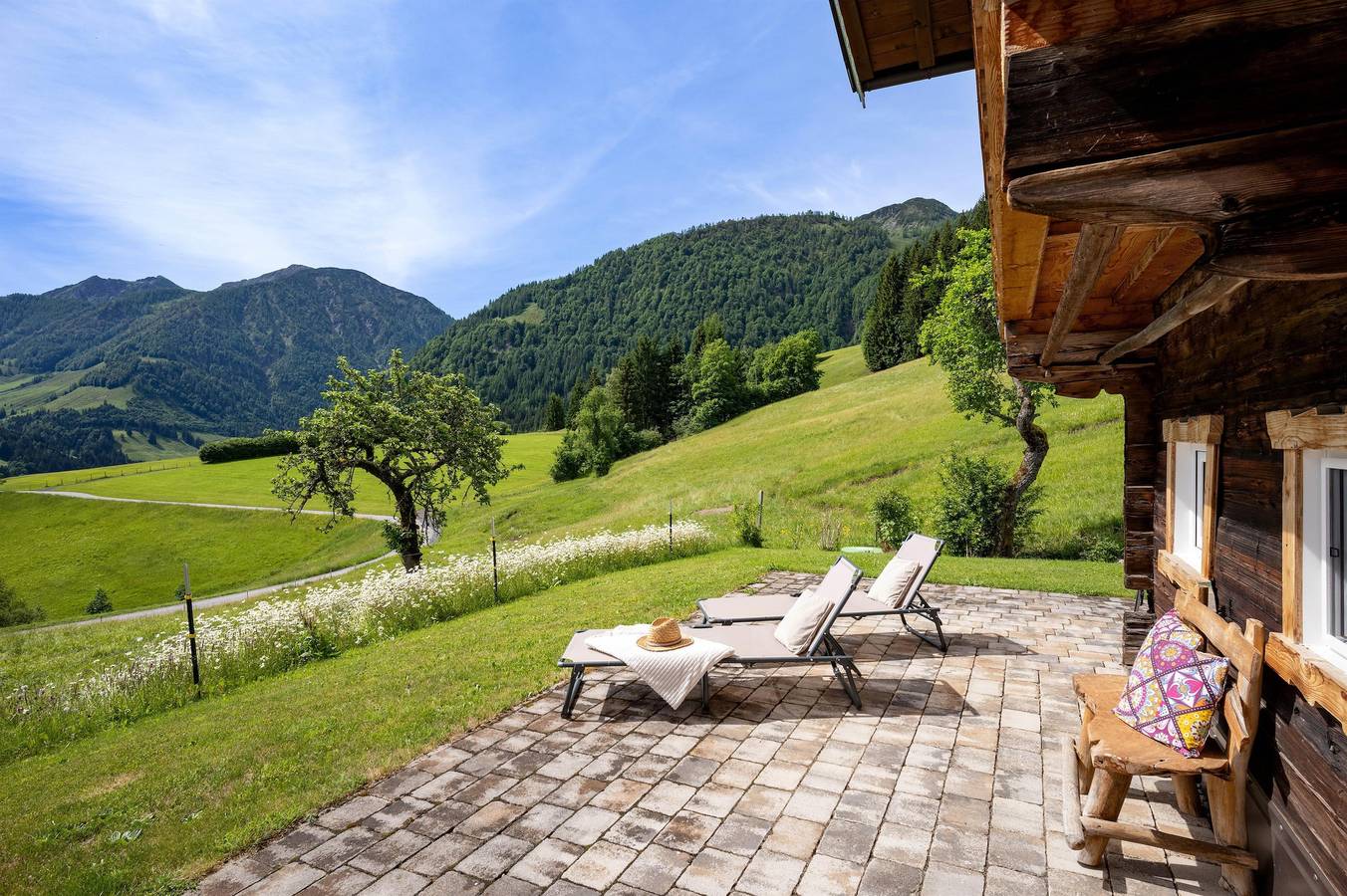 Ganze Ferienwohnung, Ferienwohnung "Bergblick" in Fieberbrunn, Bezirk Kitzbühel