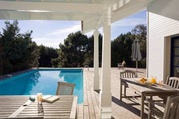 Villa pour 8 personnes, avec piscine, animaux acceptés à Moliets-et-Maa