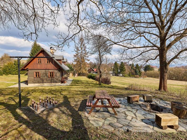 Dom dla 10 osób, z ogród i sauna w Czechy