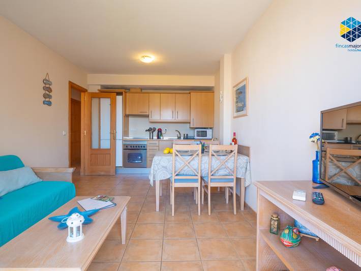 Ganze Wohnung, Charmante Ferienwohnung für 2 Personen, 50m vom Hafen in Colònia de Sant Jordi in Colònia de Sant Jordi, Ses Salines