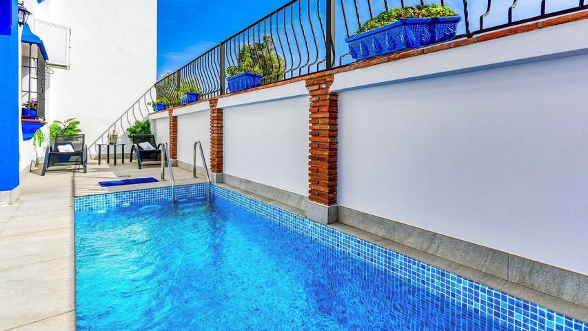 Casa rural para 9 personas, con balcón/terraza y piscina en Montecorto - 3