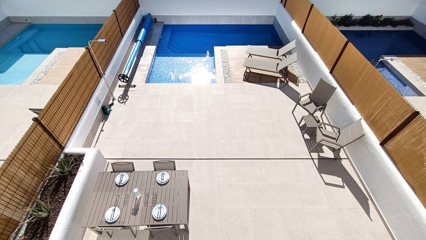 Ferienhaus für 6 Personen, mit Garten