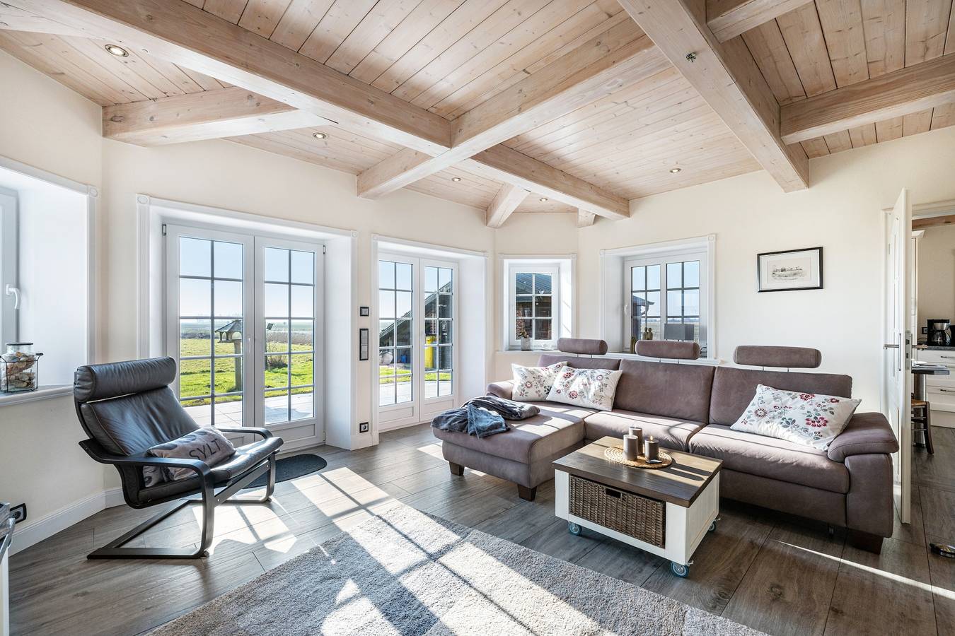 Ferienhaus 'Lüthjes Friesenhaus' mit Privatterrasse, Garten und Wi-Fi in Rodenäs, Nordfriesland