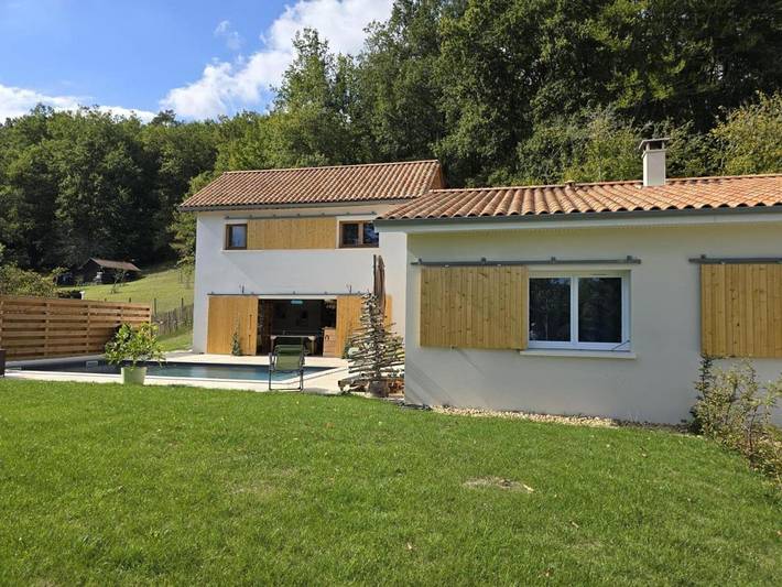 Maison de campagne pour 6 personnes, avec Terrasse et Jardin à Château-l'Évêque