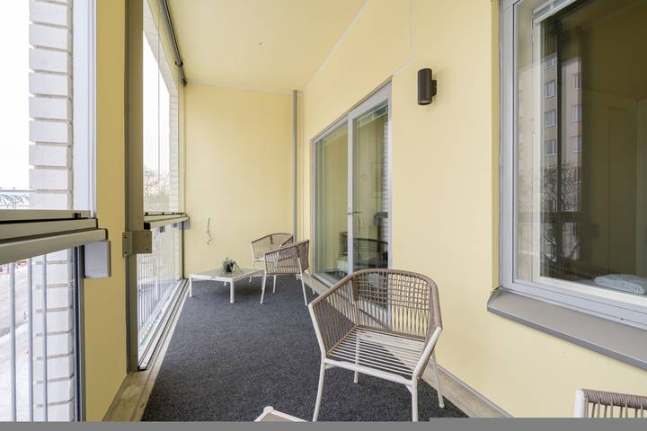 Ganze Wohnung, Brand New 2Br Apartment with Sauna and Balcony next to Tammela Stadion - "Puistotie" in Pirkanmaa