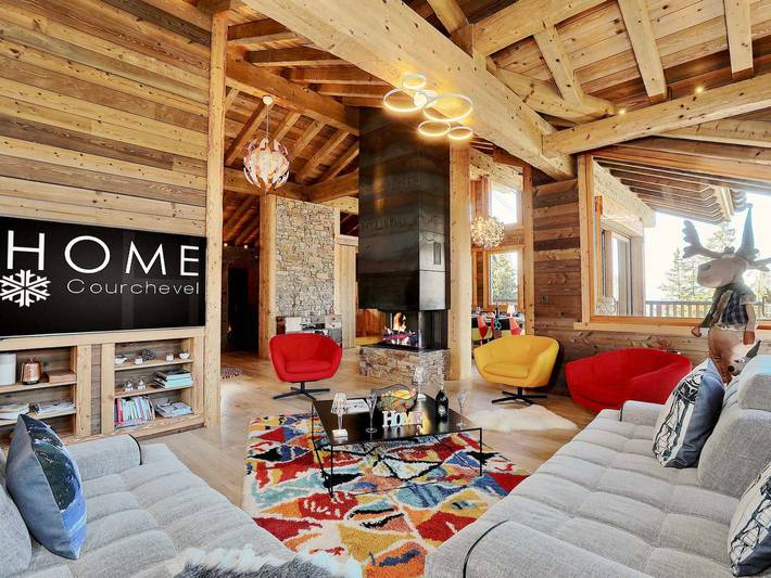 Chalet pour 13 personnes, avec Balcon ainsi que Terrasse et Sauna