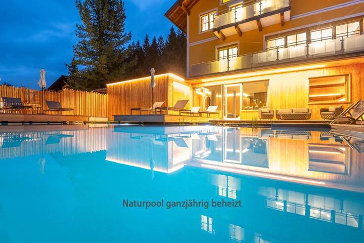 BnB für 4 Personen, mit Garten und Whirlpool sowie Pool und Sauna im Lungau