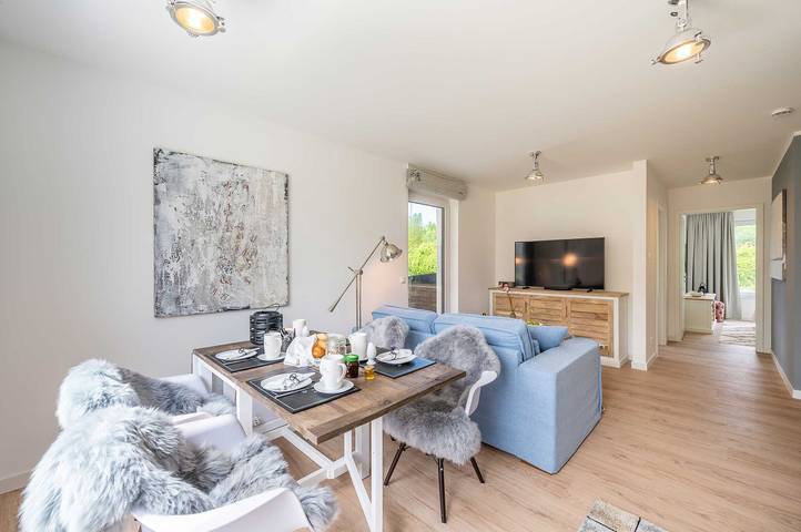 Ganze Wohnung, Revier Albatros - Villa Zweite Heimat | Appartement Herzzeit am Meer in Lohme, Nationalpark Jasmund