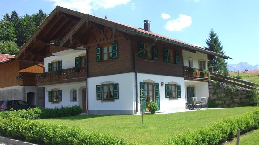 Ferienwohnung für 4 Personen, mit Terrasse, kinderfreundlich in Wallgau