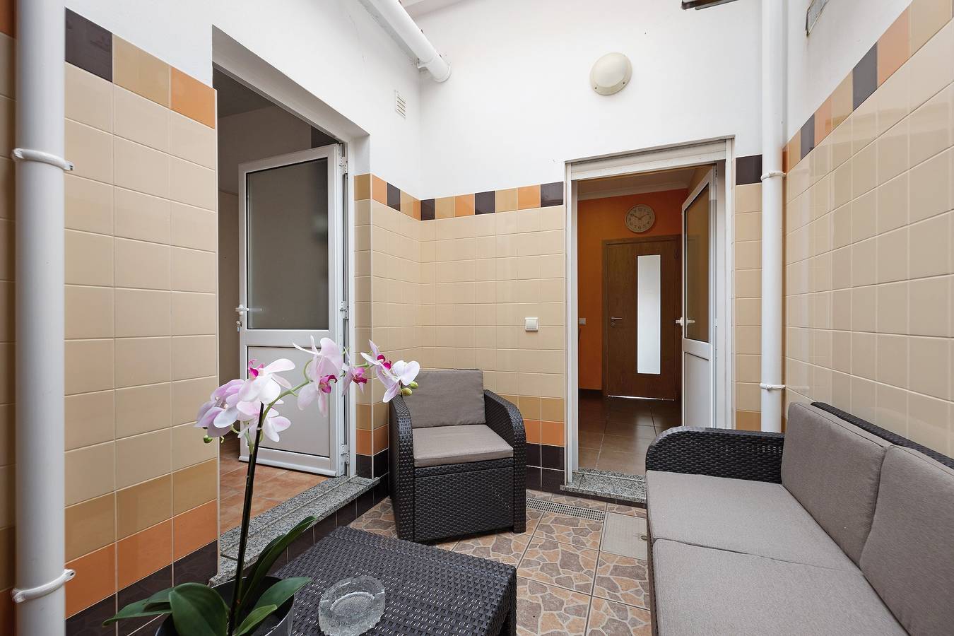 Casa vacanze "Casinha Azul" con 2 terrazze private, aria condizionata e Wi-Fi in Santa Maria, Lagos