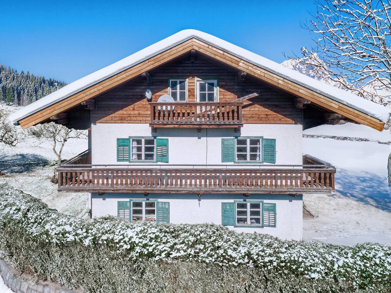 Rustiek landhuis met prachtig uitzicht en sauna in Hopfgarten im Brixental, Kaisergebirge