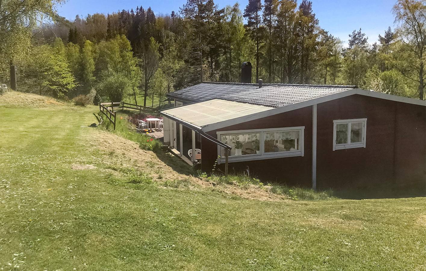 Ferienhaus für 4 Personen mit Terrasse in Jönköping, Bunn