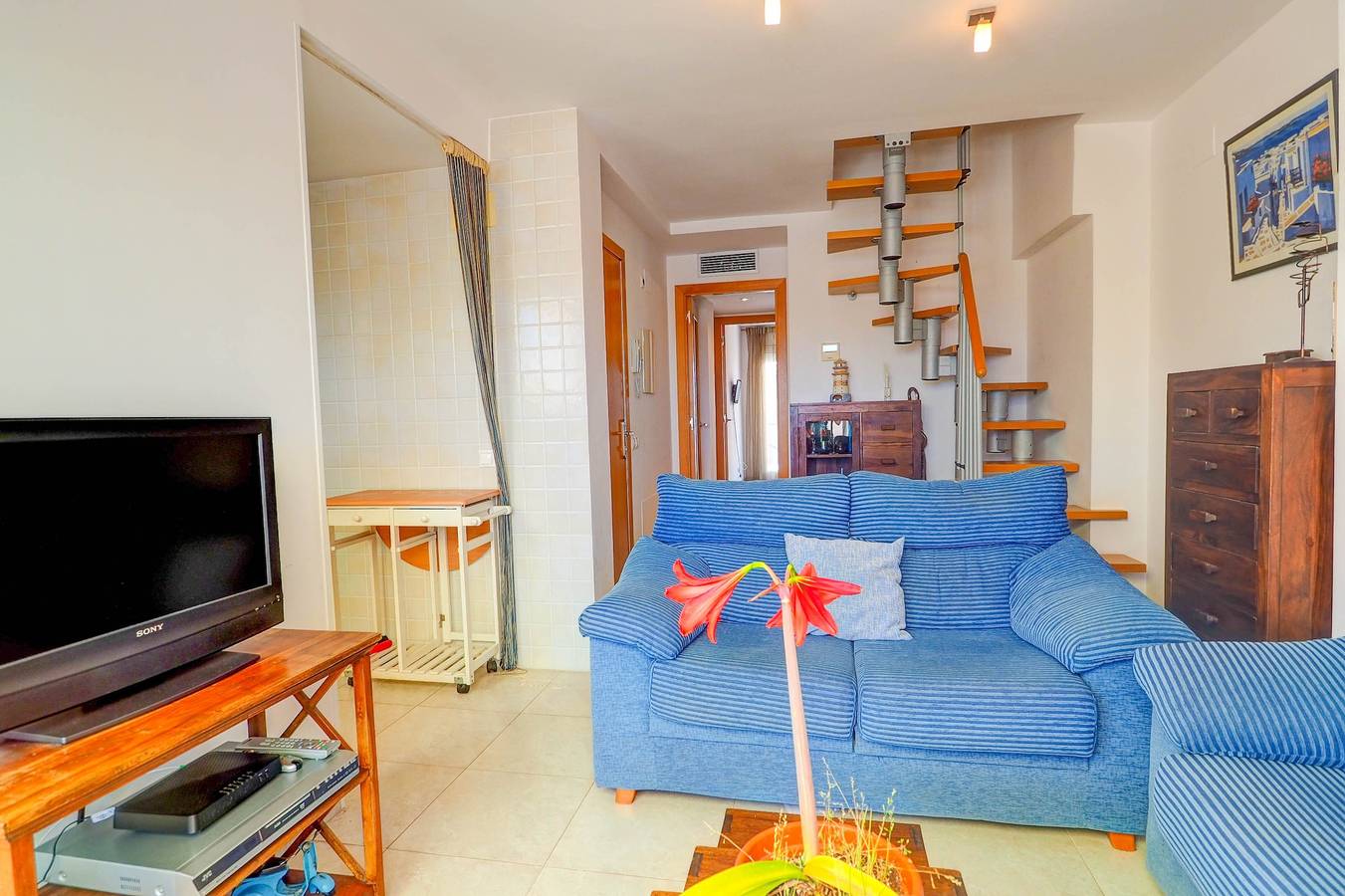 Geheel appartement, Vakantieappartement voor 7 personen met terras in Sitges, Garraf