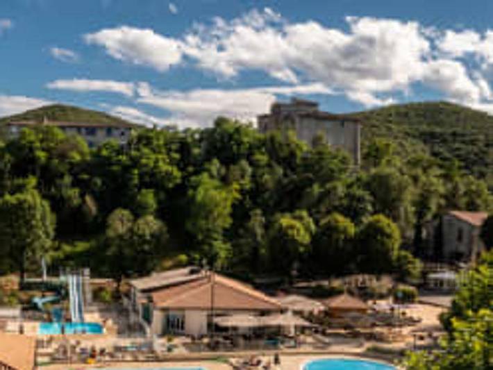 Camping voor 4 personen, met kinderzwembad in de Ardèche