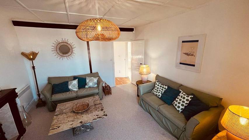 Gîte pour 4 personnes, avec Balcon et Terrasse ainsi que Jardin et Vue à Landévennec - 3