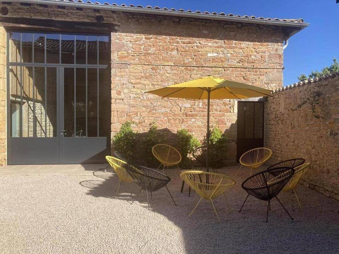 Chez Papy Poule in Chânes, Beaujolais