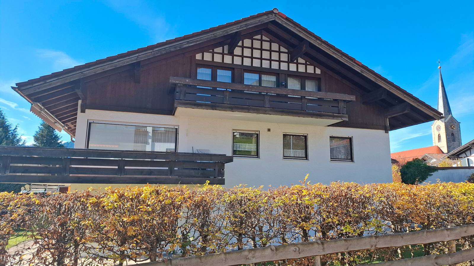 Ganze Wohnung, Ferienwohnung "Hörnleblick" mit Balkon und Wlan in Grünten, Burgberg im Allgäu