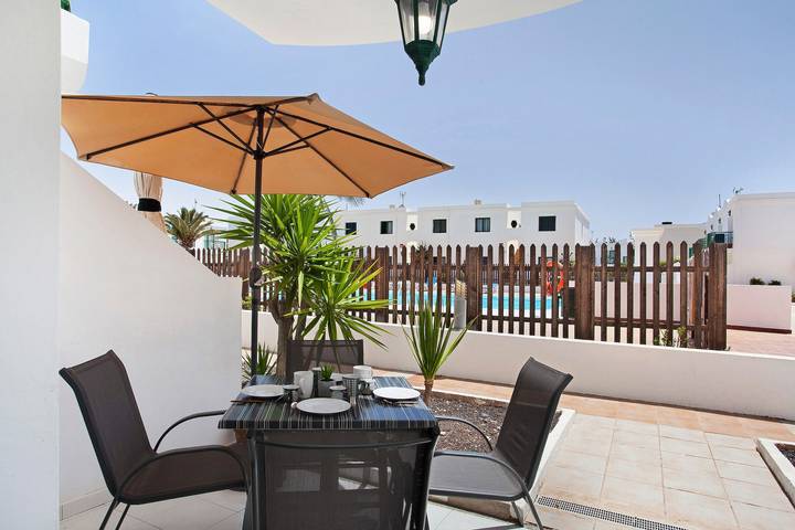 Ferienhaus "Piso Relax - Carpe Mundi" mit Gemeinschaftspool und Wlan in Corralejo, La Oliva