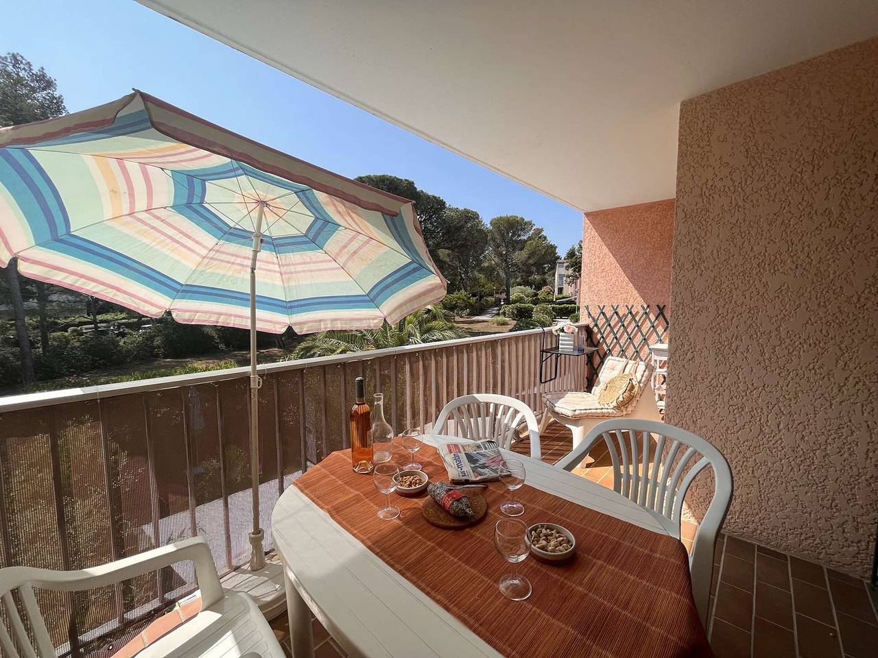 Geheel appartement, Vakantieappartement voor 4 personen met zwembad in Saint-Aygulf, Frejus