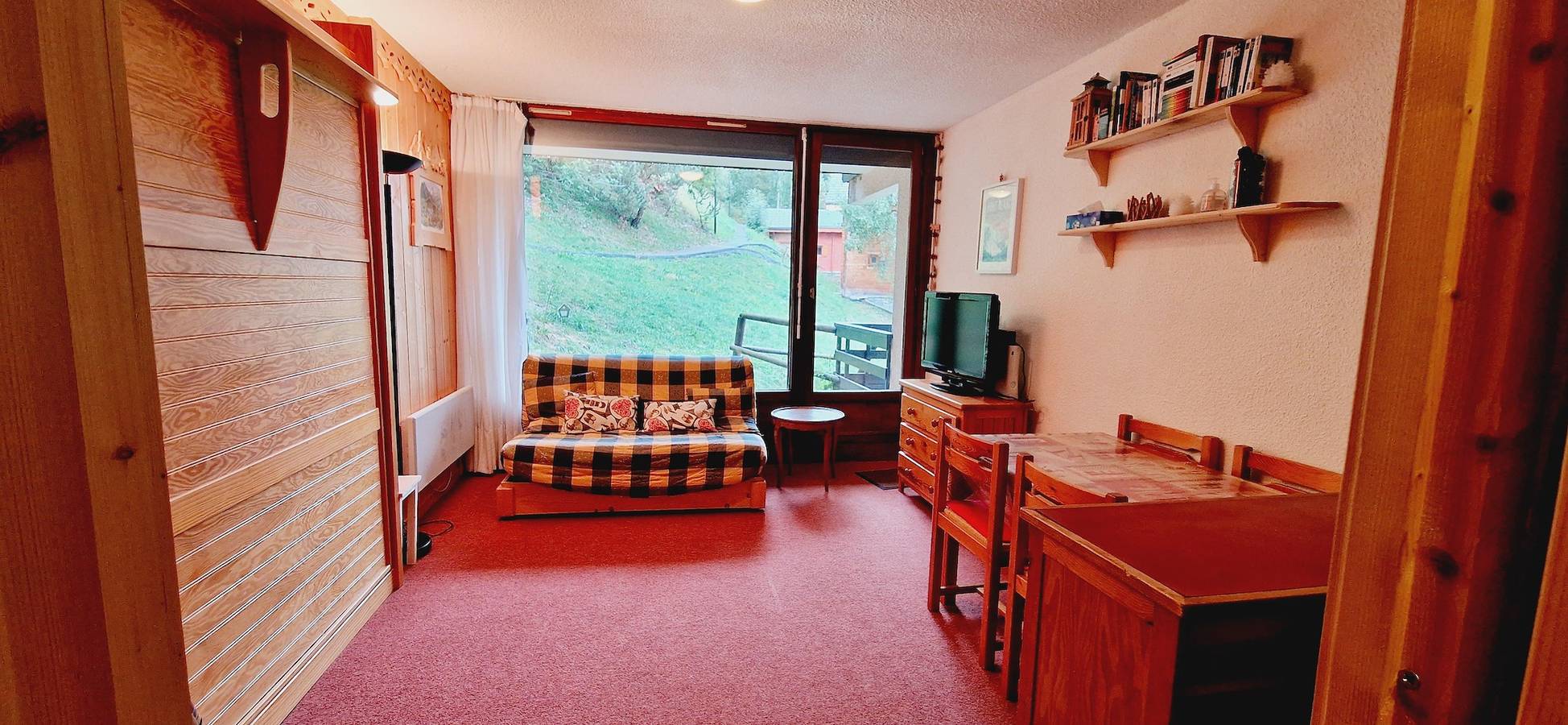 Estudio entero, Résidence le Pravet - Estudio -espacio montaña- para 4 personas (Pra28) in La Plagne, Aime-la-Plagne