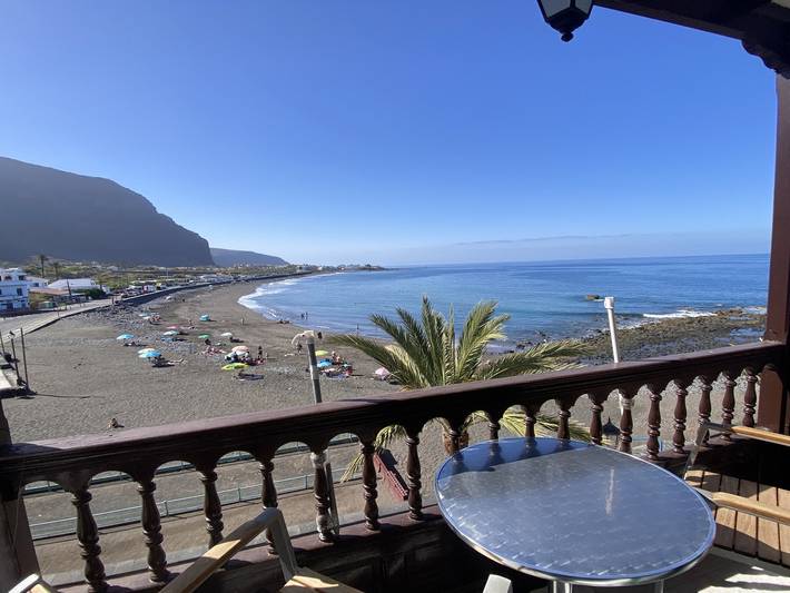 Ganze Wohnung, Komfortable Wohnung mit Meer- und Bergblick - 4 Pers. in La Playa (Canary Islands), Valle Gran Rey