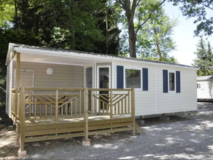 Mobil home pour 8 personnes, avec Terrasse et Piscine
