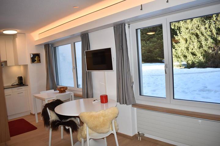 Ganze Wohnung, 1-Zimmer-Ferienwohnung Seegarten A, Lenzerheide in Vaz/Obervaz, Plessur Alpen