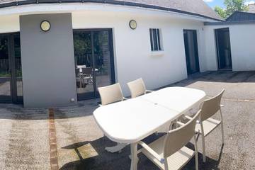 Location de vacances pour 4 personnes, avec jardin à Brech