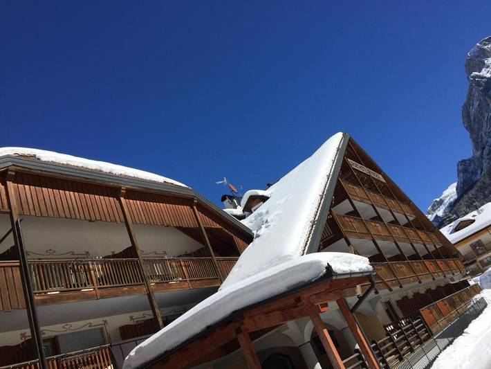 Ośrodek wypoczynkowy dla 4 osób, z sauna i widok oraz ogród i basen w Dolomity