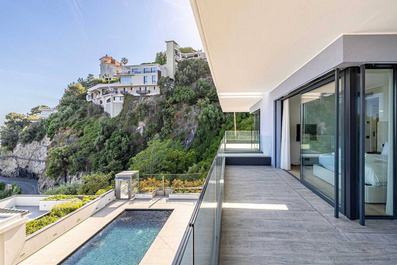 Ganze Wohnung, Ferienwohnung für 6 Personen mit Garten in Roquebrune-Cap-Martin, Mittelmeerküste (Frankreich)