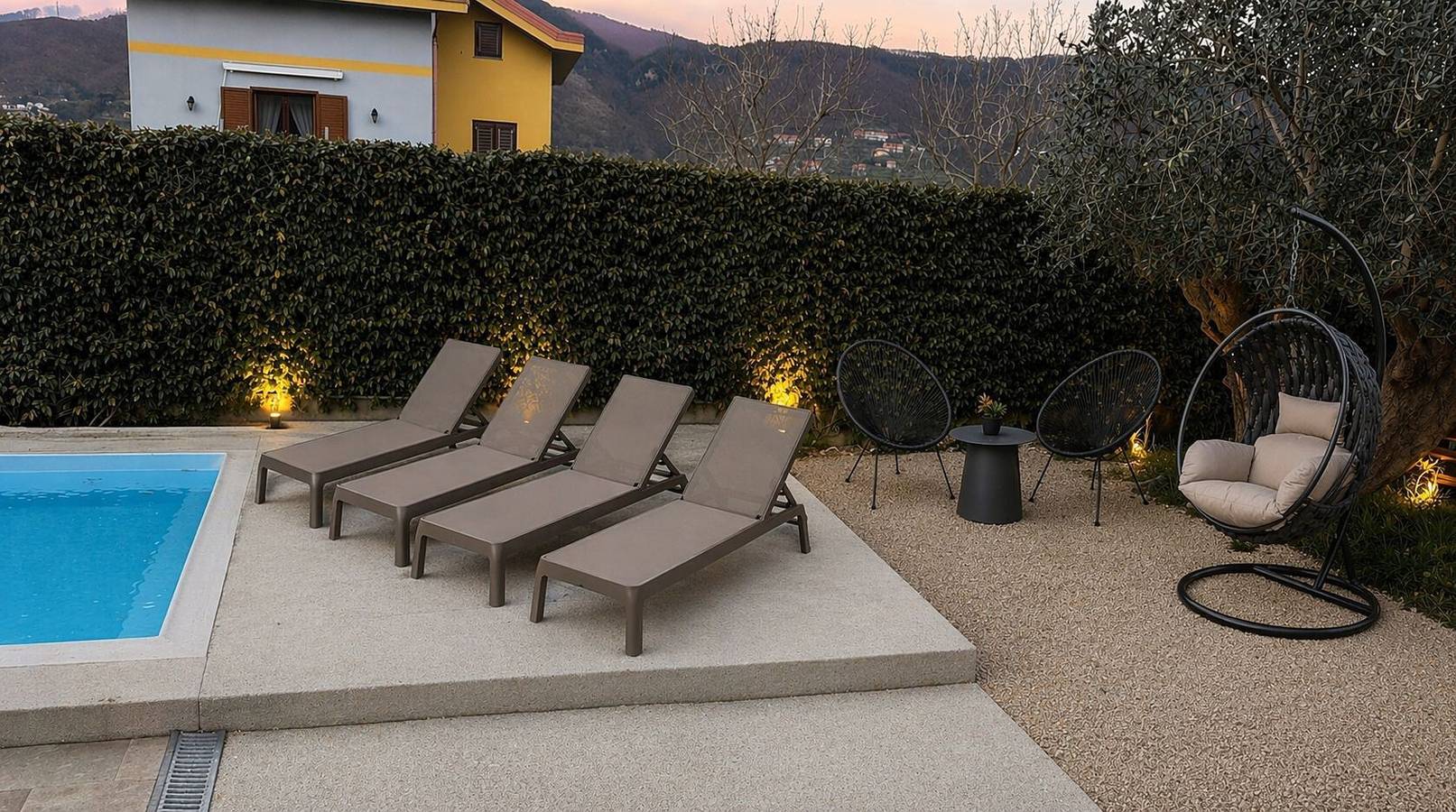 Villa Degli Dei con piscina condivisa, vista sulle montagne, Wi-Fi e aria condizionata in Pianillo, Agerola